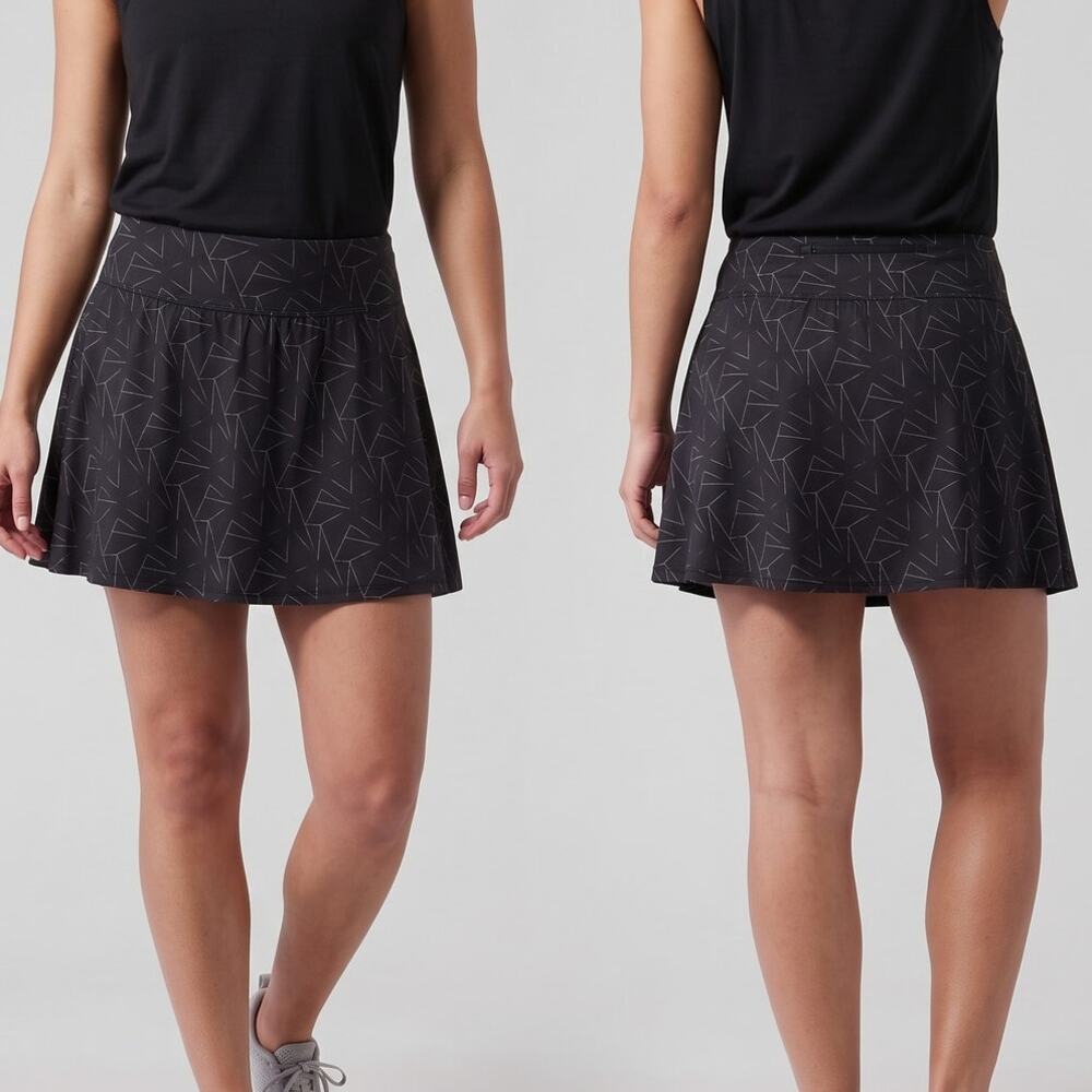 Xersion 0X Womens Black GraySkort Polyester Blend